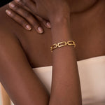 Load image into Gallery viewer, Chunky Link Chain Bracelet