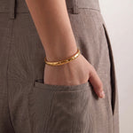 Load image into Gallery viewer, Open Cuff Bangle