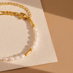 Load image into Gallery viewer, Pearl Rope Chain Bracelet