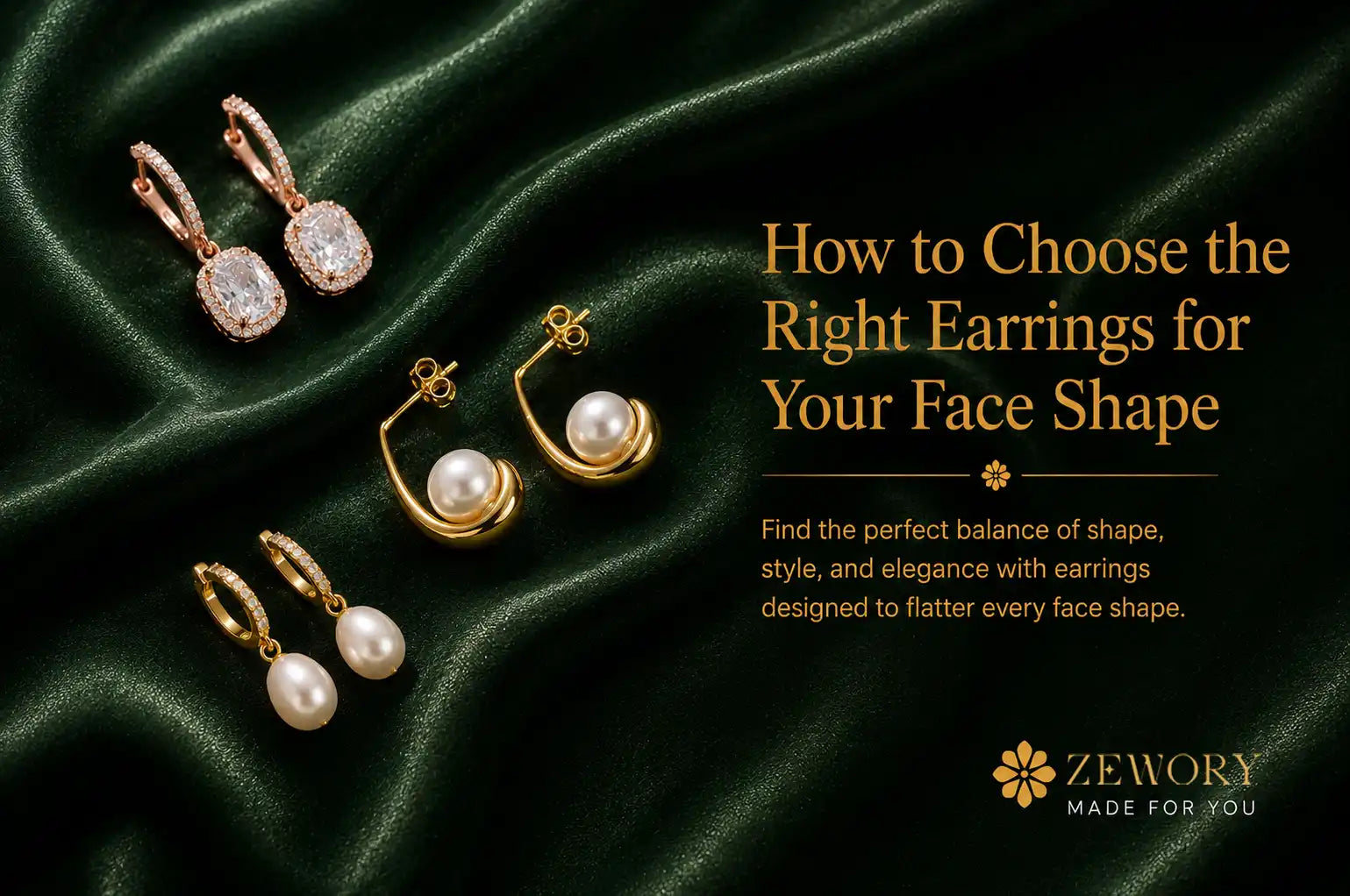 How to Choose the Right Earrings for Your Face Shape