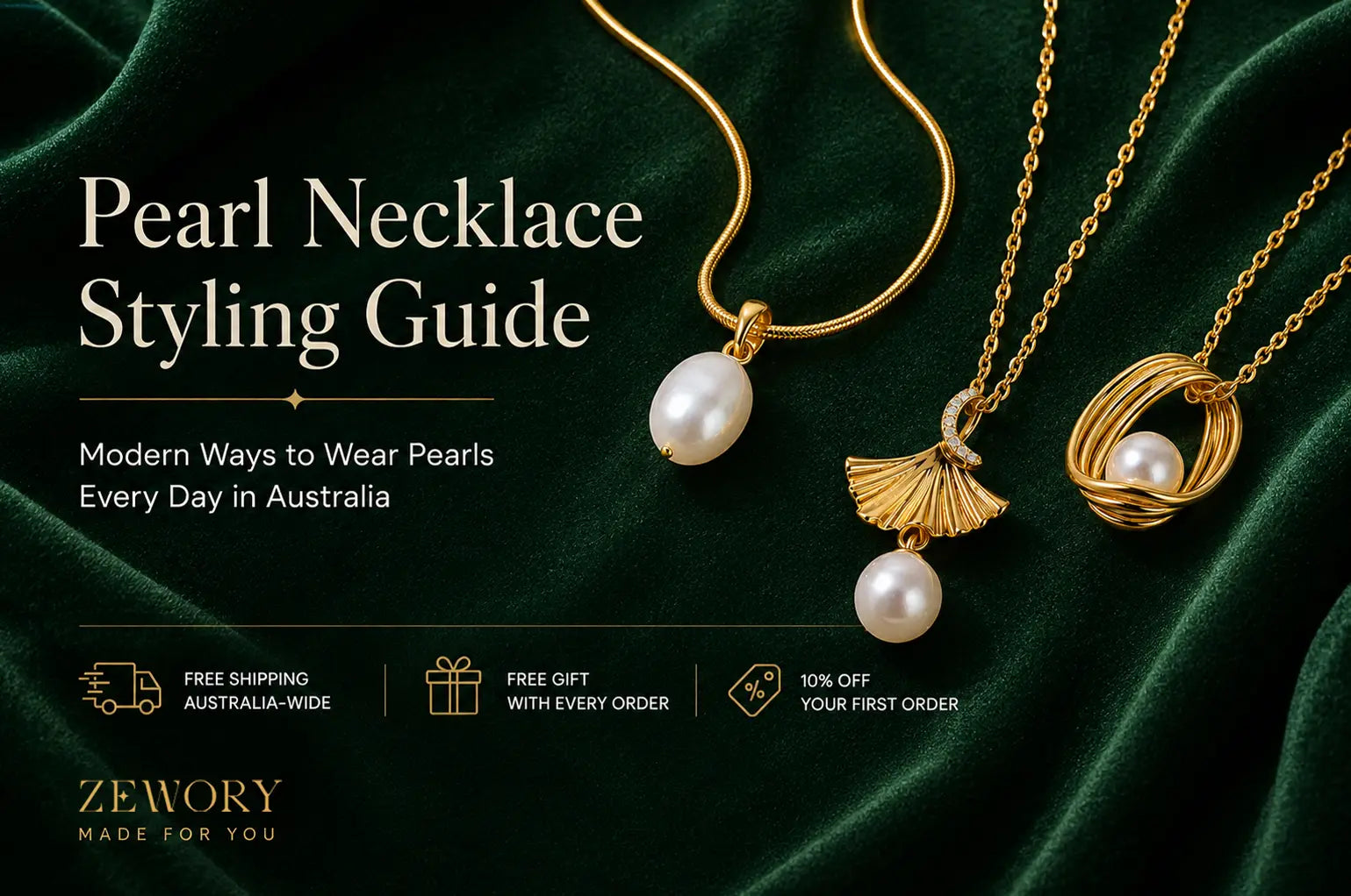 Pearl Necklace Styling Guide: Modern Ways to Wear Pearls Every Day in Australia