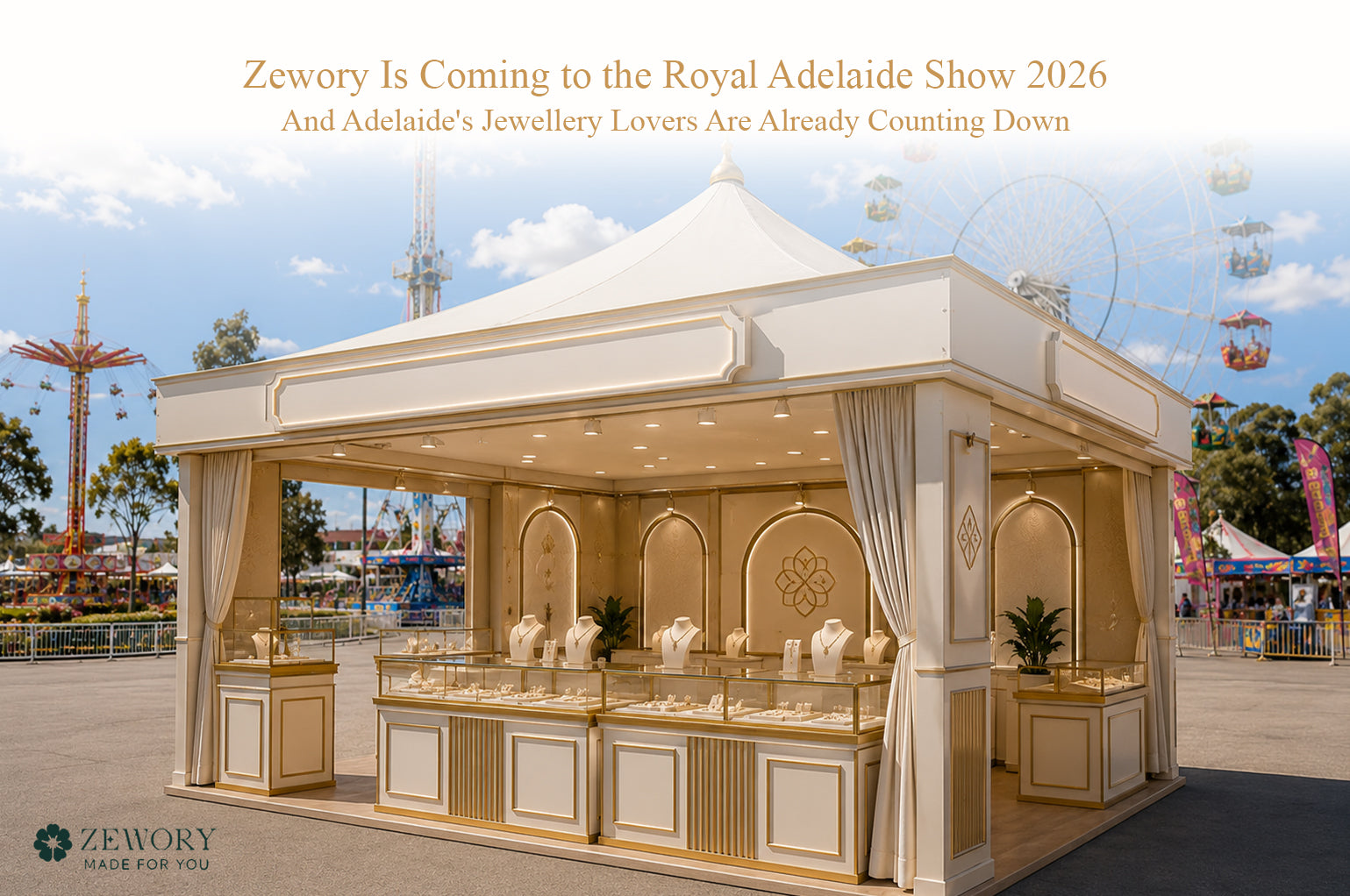 Zewory Is Coming to the Royal Adelaide Show 2026 And Adelaide's Jewellery Lovers Are Already Counting Down