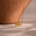 Load image into Gallery viewer, Mini Bar Pendant Necklace
