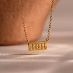 Load image into Gallery viewer, Mini Bar Pendant Necklace
