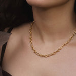 Load image into Gallery viewer, Fine Layering Chain Necklace
