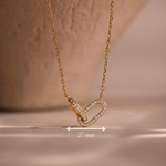 Load image into Gallery viewer, Open Heart Pendant Necklace
