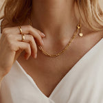 Load image into Gallery viewer, Dainty Bead Chain Necklace
