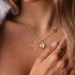 Load image into Gallery viewer, Daisy Pendant Necklace

