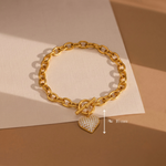 Load image into Gallery viewer, Beaded Chain Bracelet
