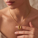 Load image into Gallery viewer, Initial Letter Pendant Necklace
