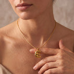 Load image into Gallery viewer, Initial Letter Pendant Necklace

