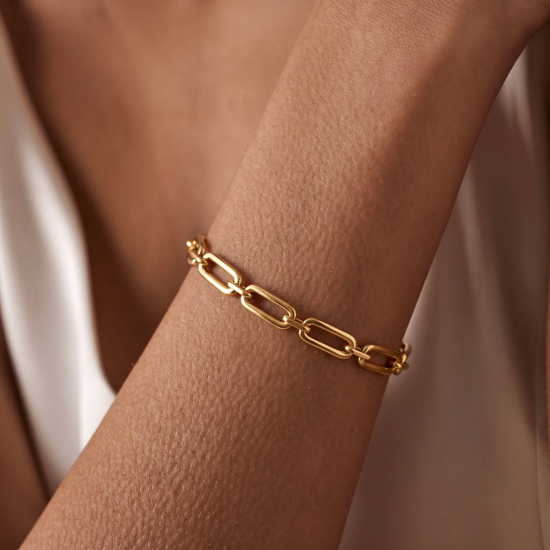 Chunky Link Chain Bracelet
