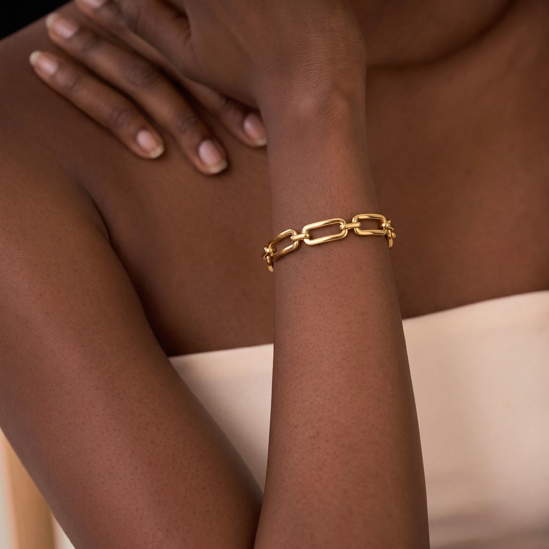 Chunky Link Chain Bracelet
