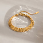 Load image into Gallery viewer, Layered Bell Charm Bracelet
