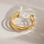 Load image into Gallery viewer, Wrapped Wire Cuff Bracelet
