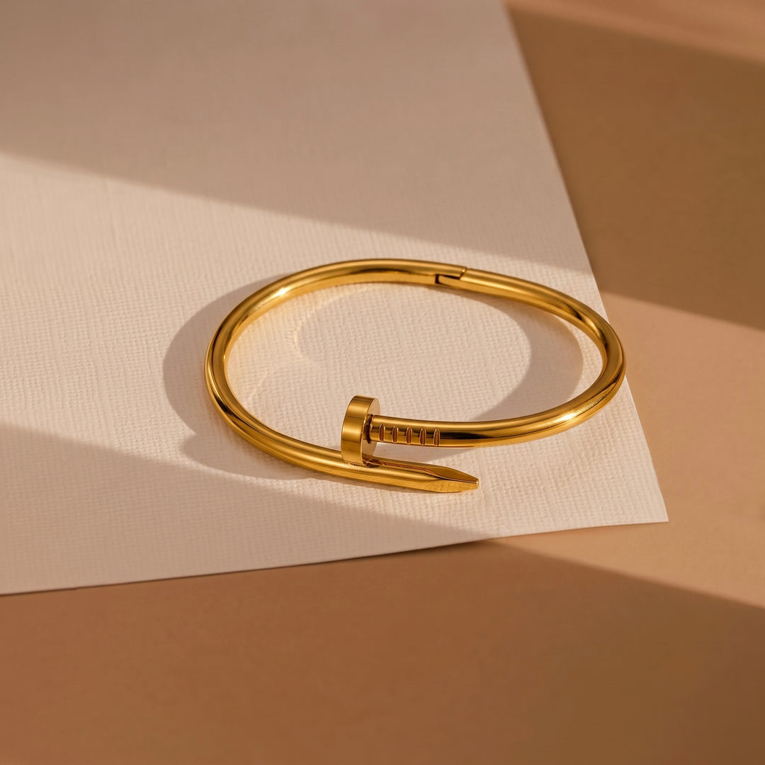 Minimal Bar Cuff Bracelet