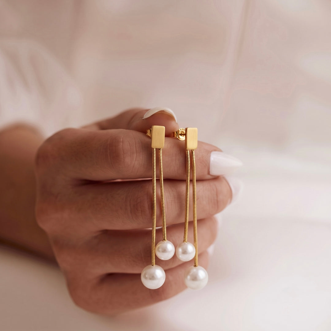 Pearl Drop Earrings