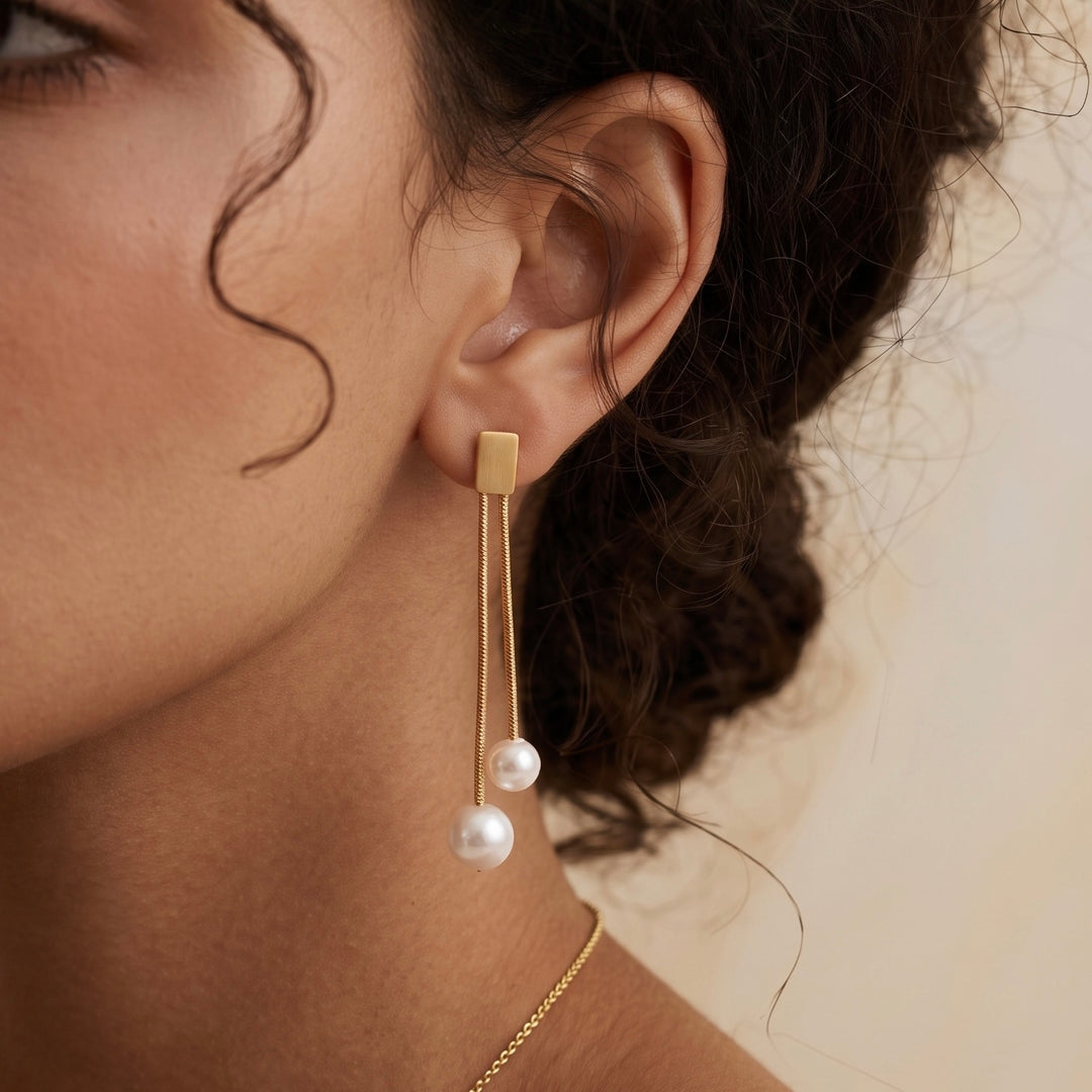 Pearl Drop Earrings