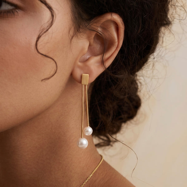 Pearl Drop Earrings