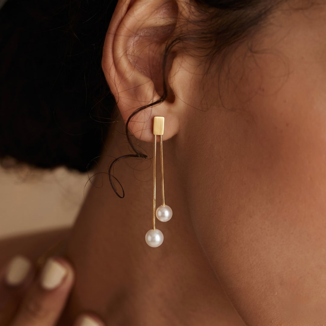 Pearl Drop Earrings