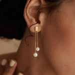 Load image into Gallery viewer, Pearl Drop Earrings
