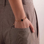 Load image into Gallery viewer, Clover Charm Bracelet
