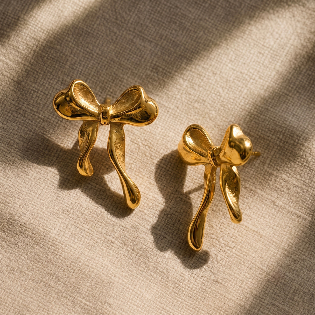 Bow Stud Earrings