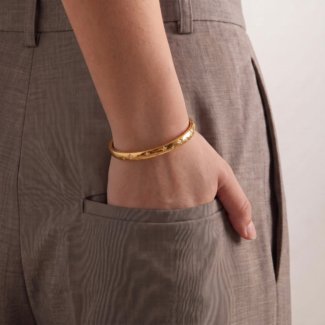 Open Cuff Bangle