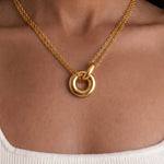 Load image into Gallery viewer, Round Medallion Choker Necklace
