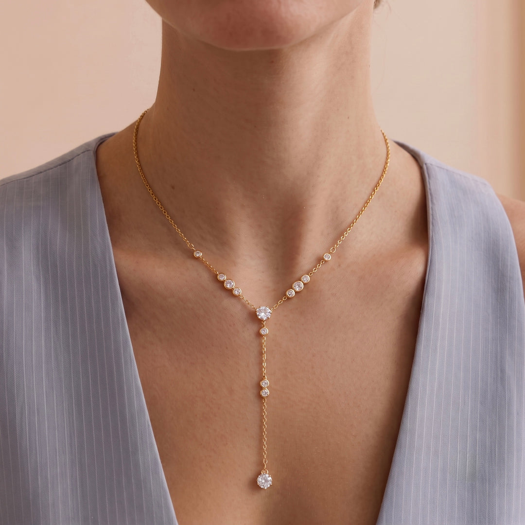 Drop Pendant Necklace
