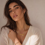 Load image into Gallery viewer, Sculptural Wave Pendant Necklace
